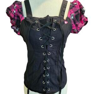 Skelanimals corset style top